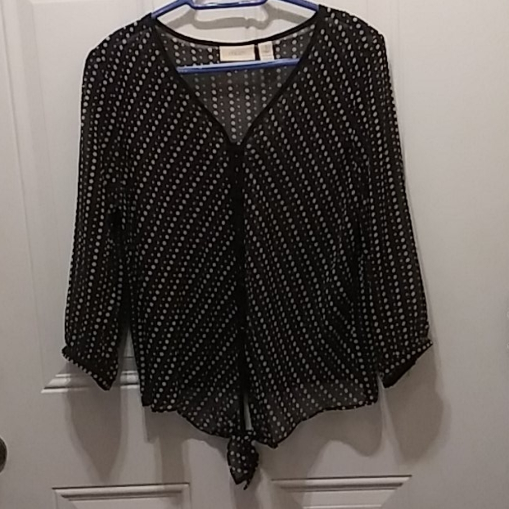 Tie Front Blouse